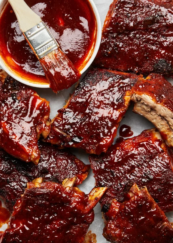 Smoked St. Louis Style Spare Ribs